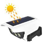 Biztonsági álkamera mozgásérzékelős napelemes LED reflektorral