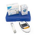 Digitális vércukorszintmérő / Hordozótasakban / 50 db tesztcsíkkal