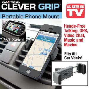  Autós szellőzőrács telefon tartó Bell + Howell CLEVER GRIP