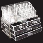 Smink Kozmetikai rendszerező doboz tároló fiók / Cosmatic Storage Box 4 drawer /