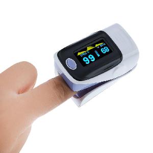Ujj pulzus és oxigén mérő - Fingertip Pulse Oximeter - Véroxigén szint és pulzus mérő 