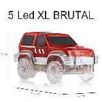 Mágikus autó, 5 LED-es Brutál XL  ( Magic Tracks  5 LED-es Brutál XL Size )