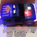 Mágikus autó, 5 LED-es Brutál XL  ( Magic Tracks  5 LED-es Brutál XL Size )