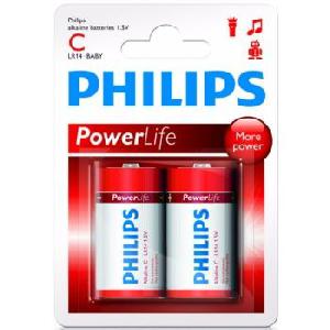 Philips Powerlife C elem LR14