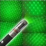 Green Laser Pointer cserélhető fejrésszel +4 FEJ (Extra erős)