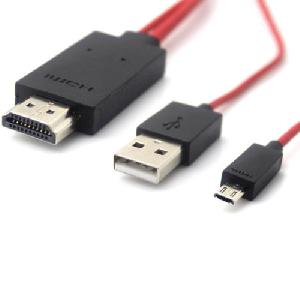 Micro USB – HDMI kábel / MHL média adapter okostelefonhoz