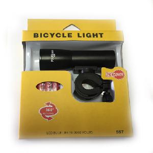 Kerékpár beépített LED-es első fényszóró BL-557 ( ZOOM )