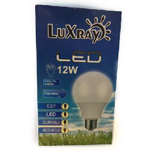 LuXRay 12W LED izzó 6000 hideg fehér K E27