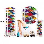 Amazing Shoe Rack 10 soros műanyag cipőtartó 30 pár cipőnek