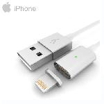 Mágneses USB telefontöltő kábel Apple IOS készülékekhez 1m