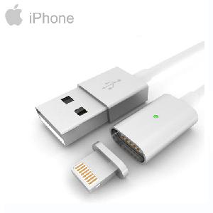 Mágneses USB telefontöltő kábel Apple IOS készülékekhez 1m