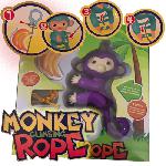 Kötélmászó majom - Monkey Climbing Rope - több színben