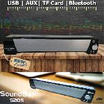 Soundbar S205 Wireless Portable Bluetooth Subwoofer Speaker Mega Bass Sound Bar