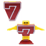 5 AZ 1-ben transzformáló robot és matematikai játék 5-9-ig