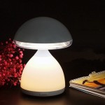 Gomba Formájú Asztali RGB LED Lámpa