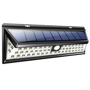 Night Beam Kültéri napelemes fali LED lámpa mozgásérzékelővel