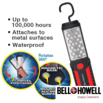 LED -es zseblámpa mágneses - Bell és Howell Torch Lite - 33 Led
