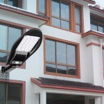 Kültéri vízálló indukciós napelemes LED fali lámpa távirányítóval, mozgásérzékelővel W777A